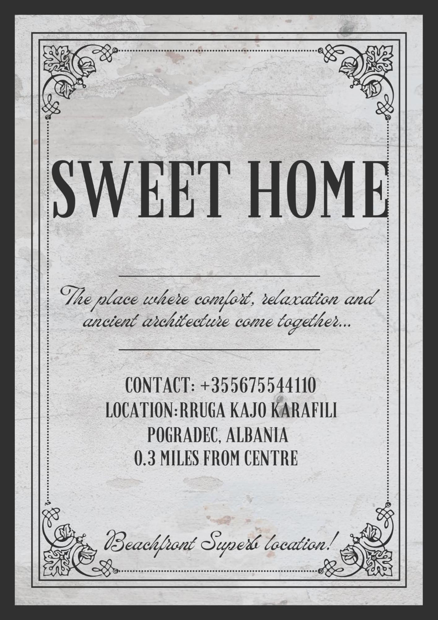 Sweet Home Pogradec Exteriér fotografie