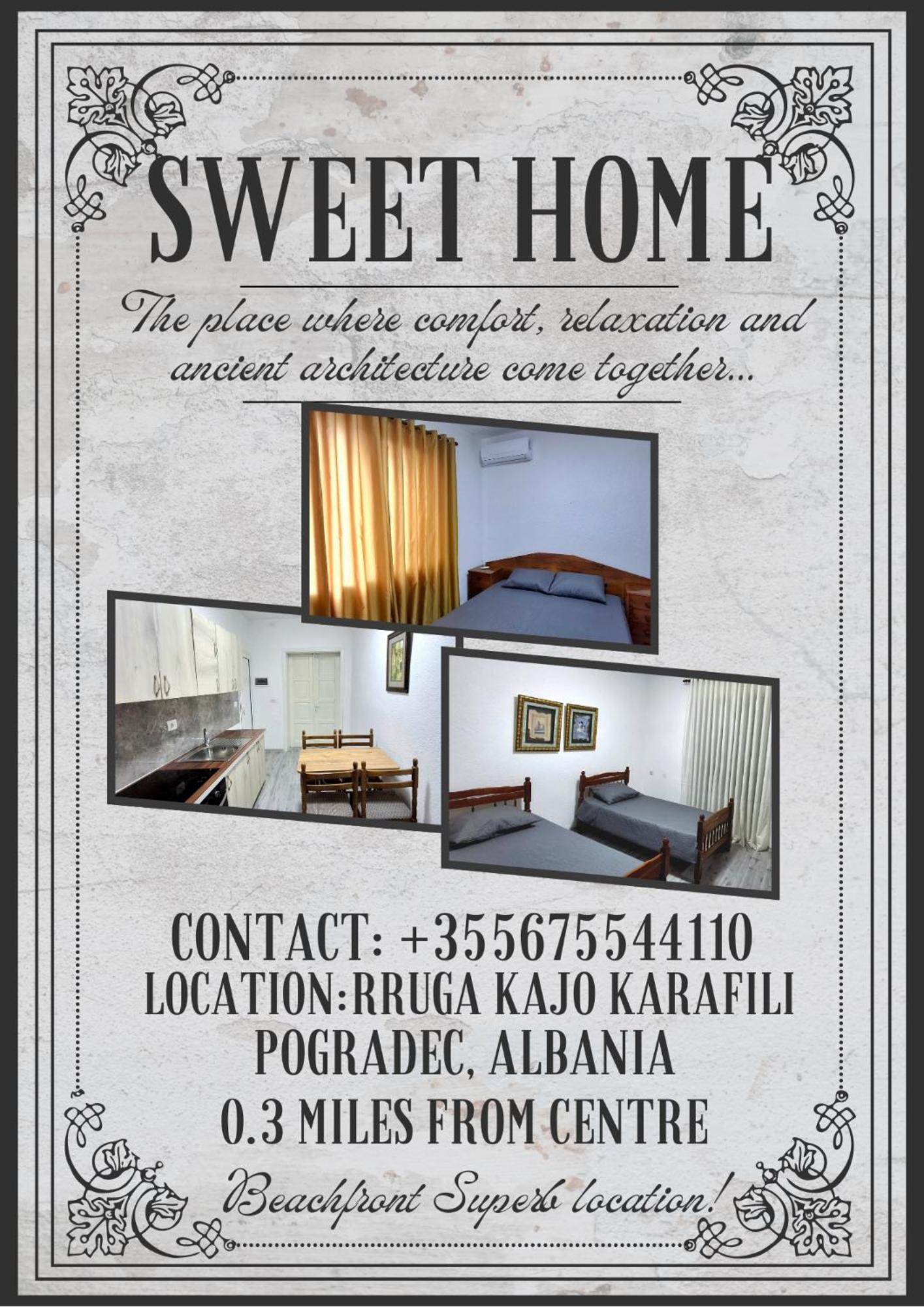 Sweet Home Pogradec Exteriér fotografie
