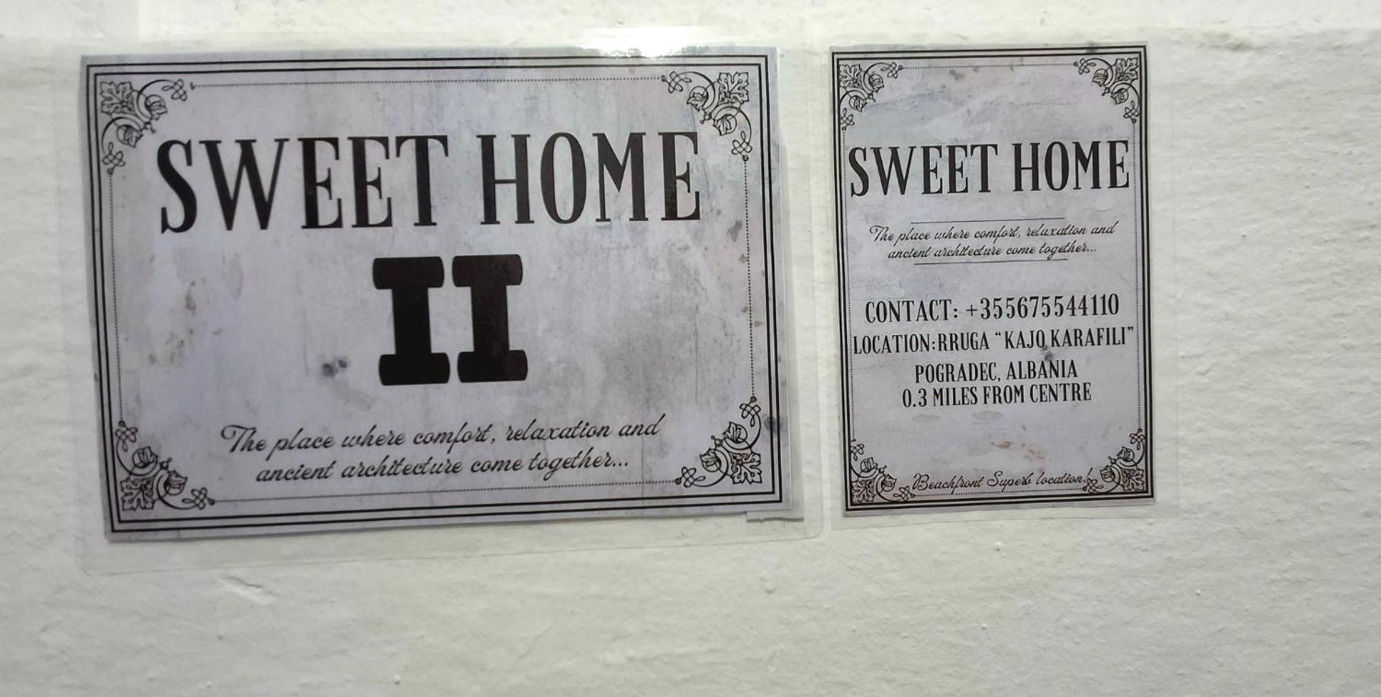 Sweet Home Pogradec Exteriér fotografie