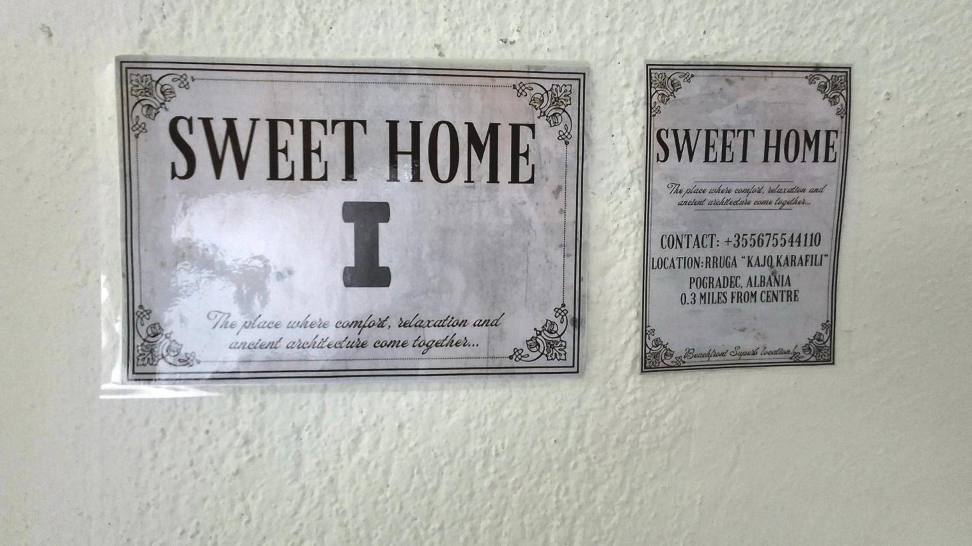 Sweet Home Pogradec Exteriér fotografie